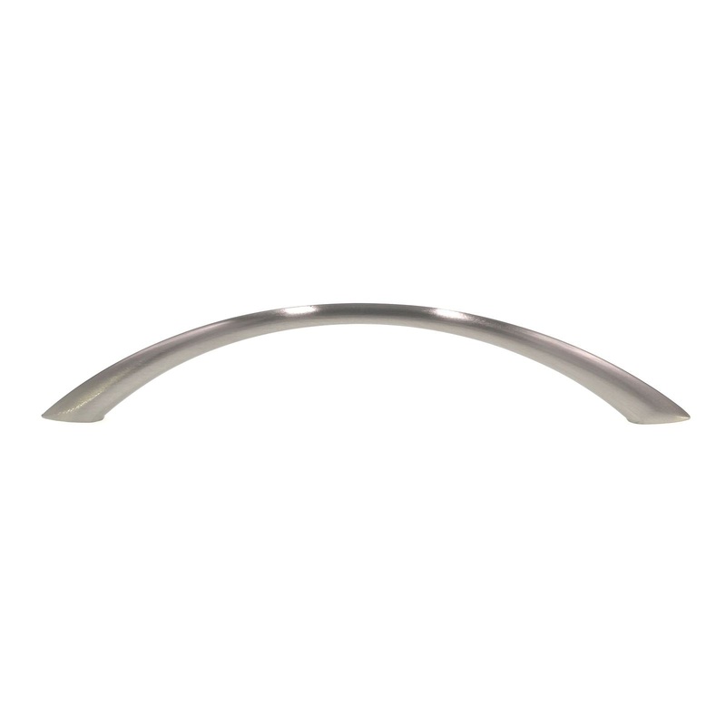 Amerock 5 (128mm) Ctr Cabinet Bow Arch Pull Satin Nickel BP1214G10