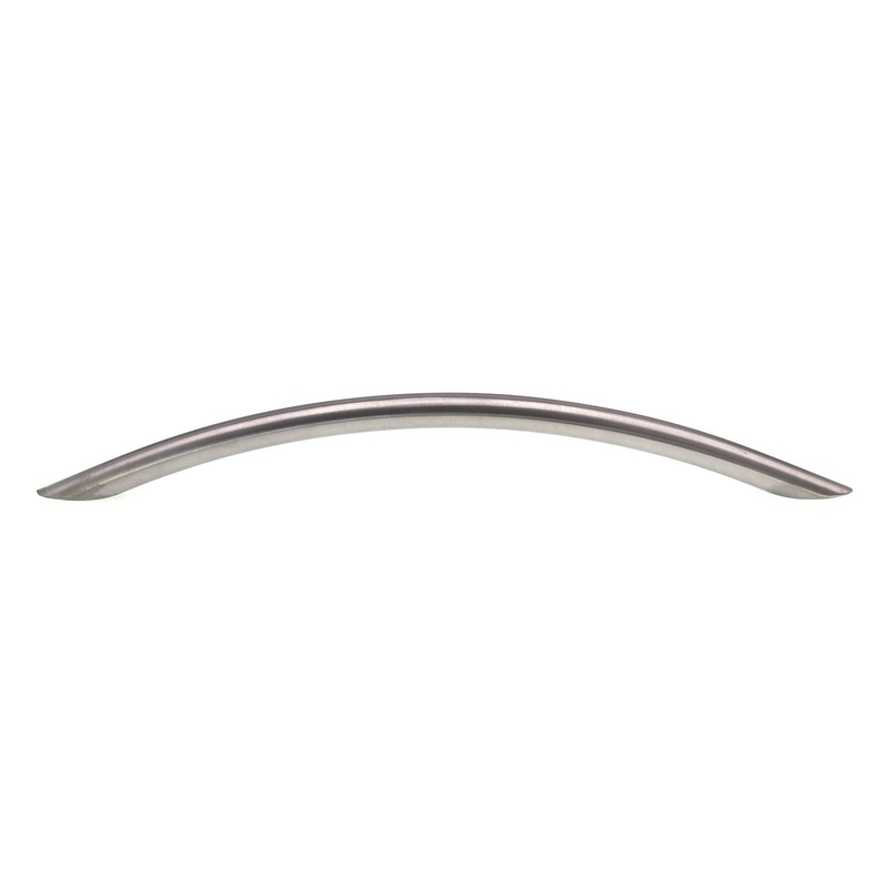 Amerock 7 1/2 (192mm) Ctr Cabinet Bow Arch Pull Stainless Steel BP19005SS