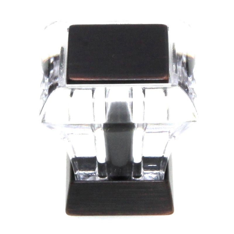 Amerock Abernathy 1 1/16 Cabinet Knob Oil-Rubbed Bronze Clear BP29460CORB