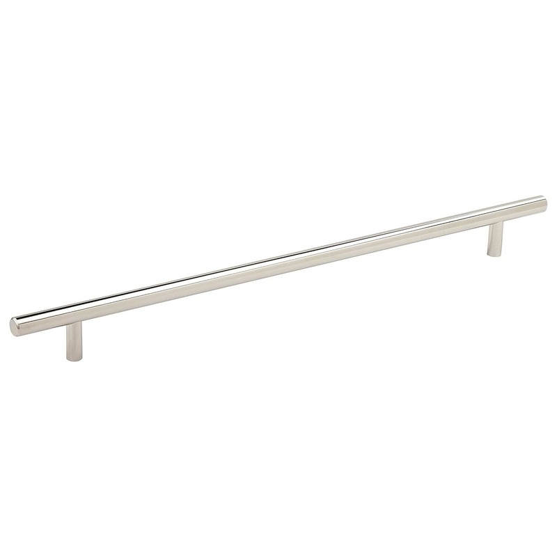 Amerock Bar Pulls 12 5/8 (320mm) Ctr Cabinet Bar Pull Polished Nickel BP19014PN