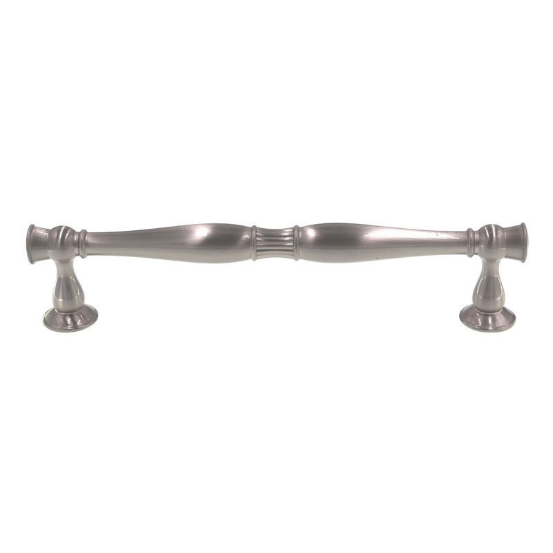 Amerock Crawford 6 1/4 (160mm) Ctr Cabinet Bar Pull Satin Nickel BP36595G10