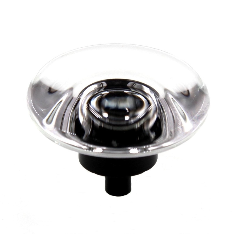 Amerock Glacio 1 3/4 Round Cabinet Knob Oil-Rubbed Bronze Clear BP36652CORB