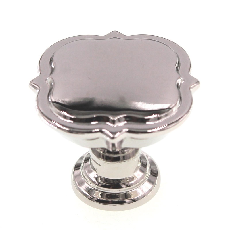 Amerock Grace Revitalize 1 3/8 Square Cabinet Knob Polished Nickel BP36628PN