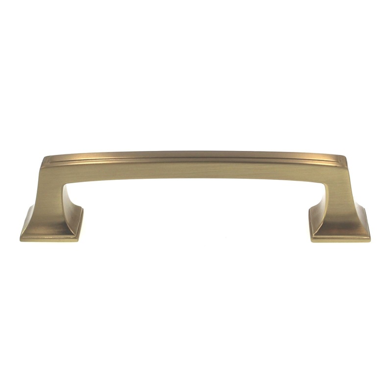 Amerock Mulholland 3 3/4 (96mm) Ctr Cabinet Pull Golden Champagne BP53031BBZ