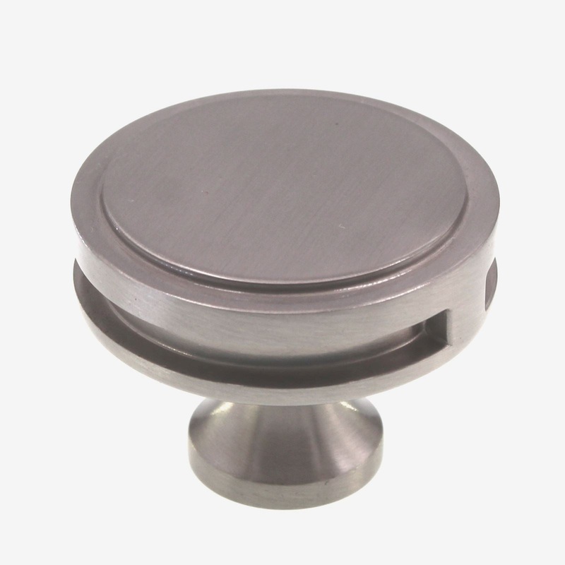Amerock Oberon 1 3/4 Large Round Cabinet Knob Satin Nickel BP36604G10