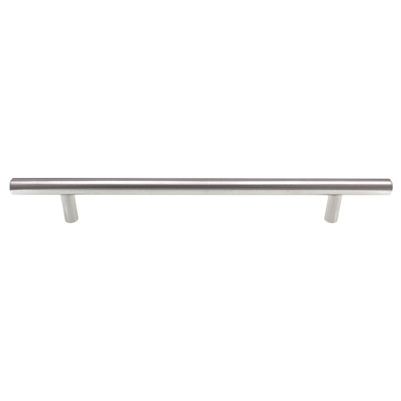 Amerock Stainless Steel Hollow 7 1/2 (192mm) Ctr Cabinet Bar Pull BP36802SS