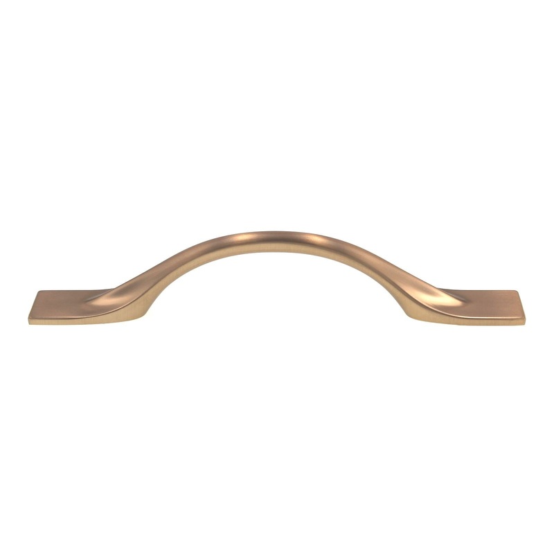 Amerock Uprise 3 3/4 (96mm) Ctr Cabinet Arch Pull Champagne Bronze BP36917CZ