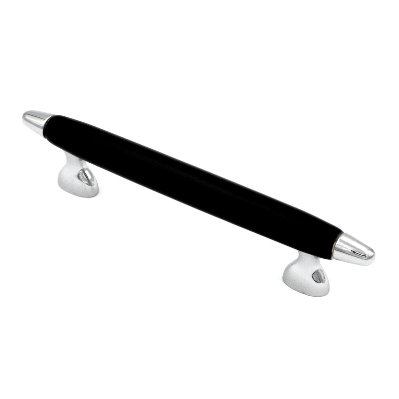 Hickory Hardware Black Cabinet or Drawer 3cc Bar Pull P3392-CHB