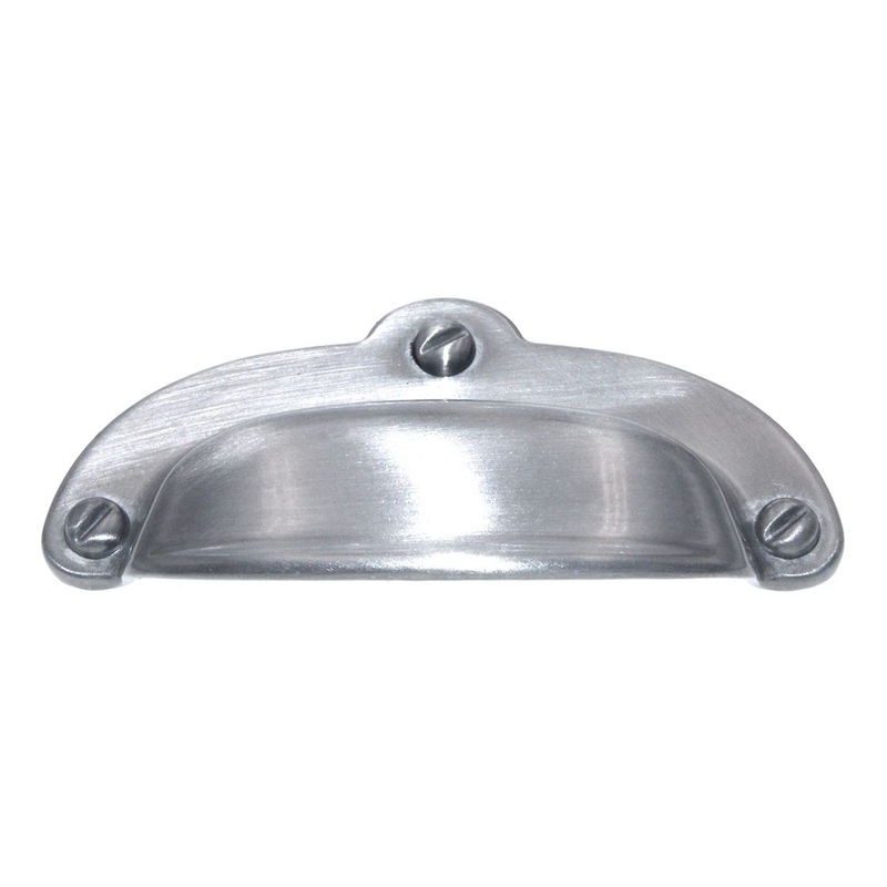 Hickory Hardware Country Kitchen Chromolux 3cc Drawer Cup Pull PA1024-CLX