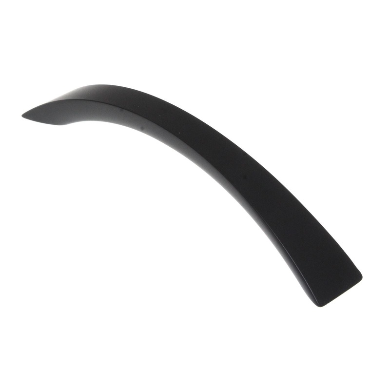 Laurey Kama 5 (128mm) Ctr Cabinet Arch Pull Matte Black 23920