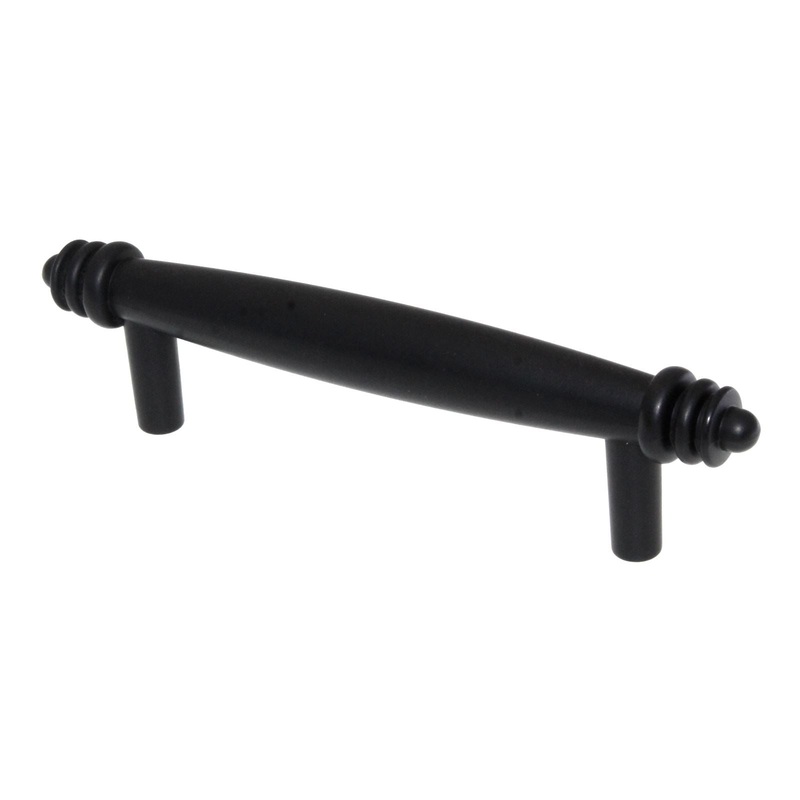 Laurey Kama Target Nautical 3 Ctr Cabinet Bar Pull Matte Black 23120