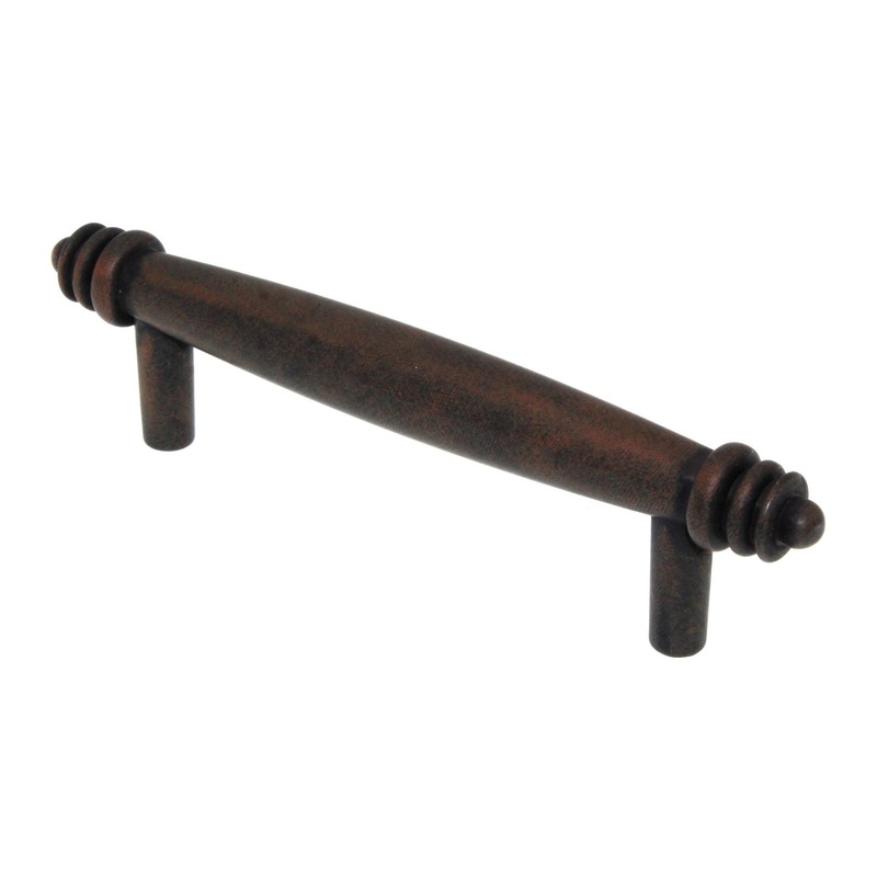 Laurey Kama Target Nautical 3 Ctr Cabinet Bar Pull Rust 23119