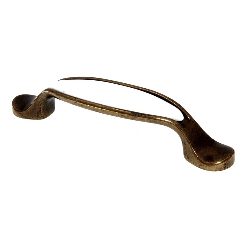 Liberty Francesca 3 3/4 (96mm) Ctr Pull Bronzed Brass Ivory Ceramic P49003-205