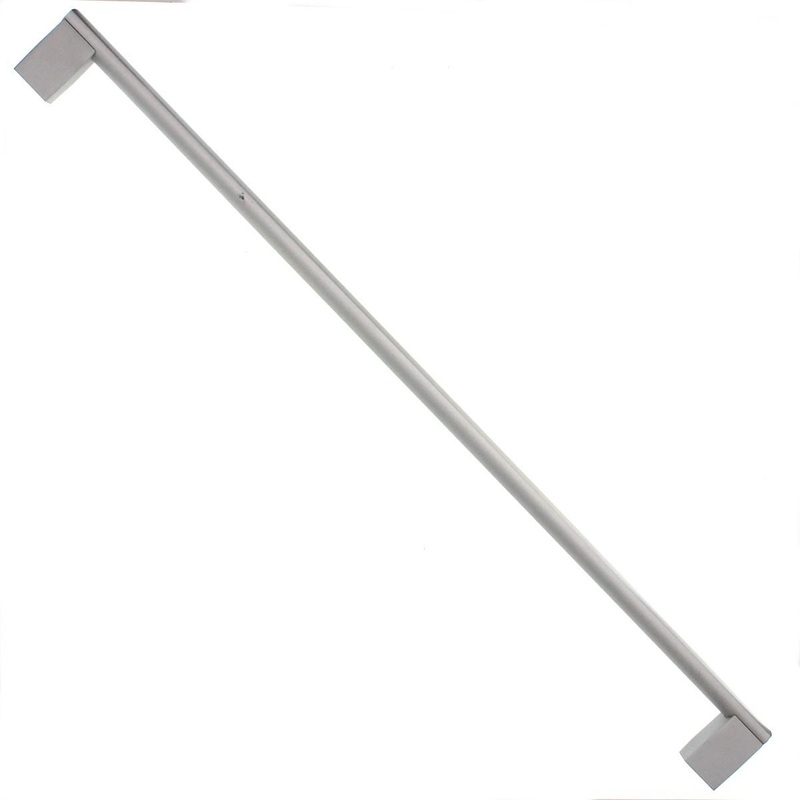 Liberty Half Round Flat Side 16 3/8 (416mm) Ctr Cabinet Pull Aluminum PN9022-AL