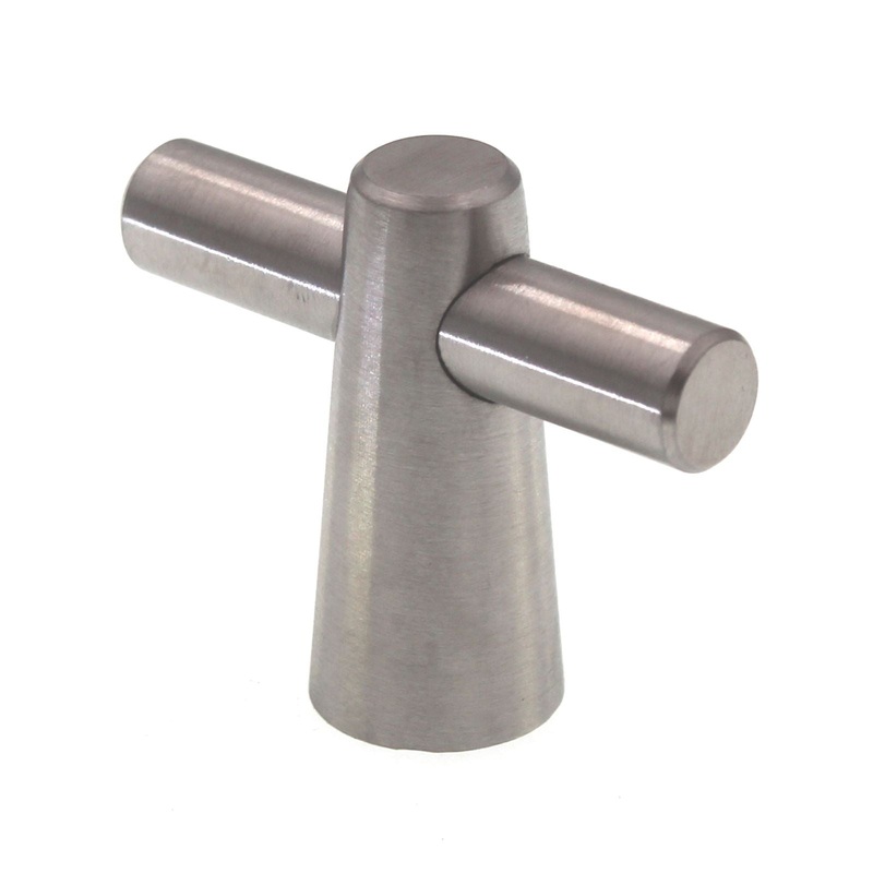 Liberty Palladium 2 Conical T Knob Finger Pull Stainless Steel PN6496-SS