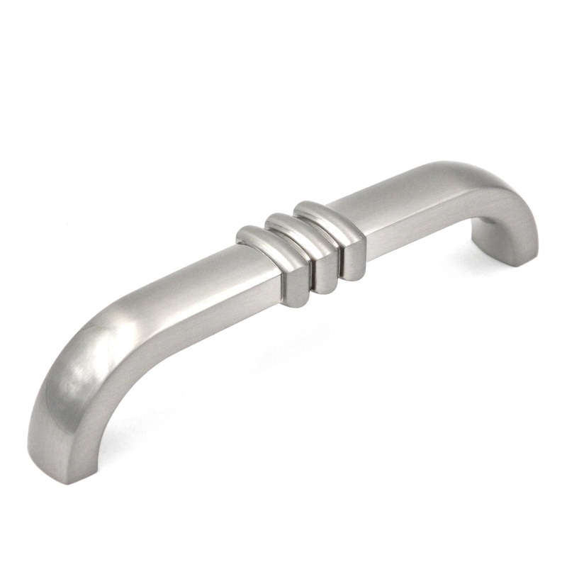 Hickory Hardware Axis P3302-SN Satin Nickel 5cc (128 mm) Cabinet Handle Pull