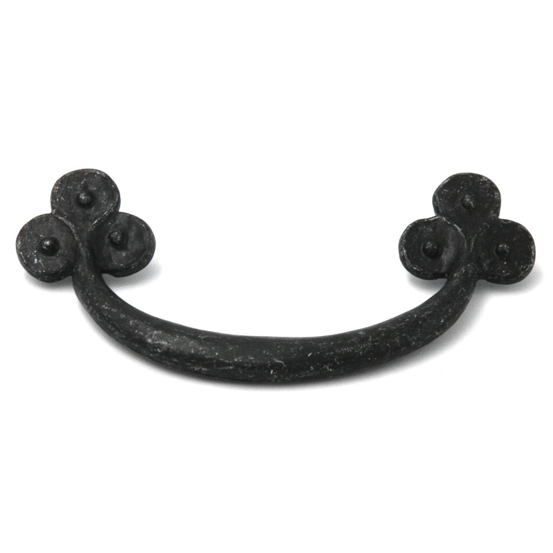 Hickory Hardware Blackmore Pewter 3 1/2cc Drop Pull Fixed, Non-Swing PA0622-VP