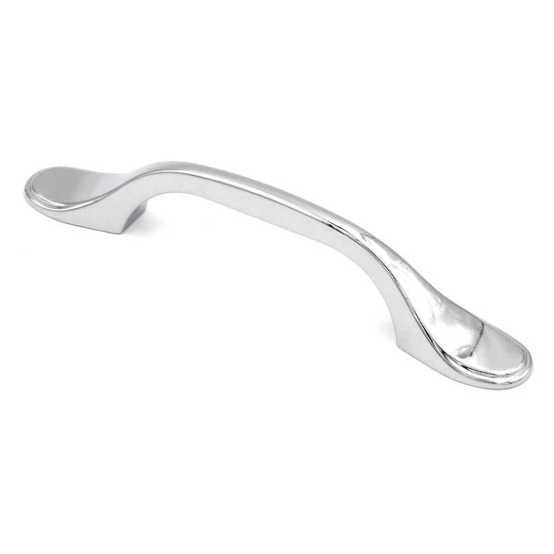 Hickory Hardware Conquest Polished Chrome Cabinet  3cc Handle Pull P14444-26