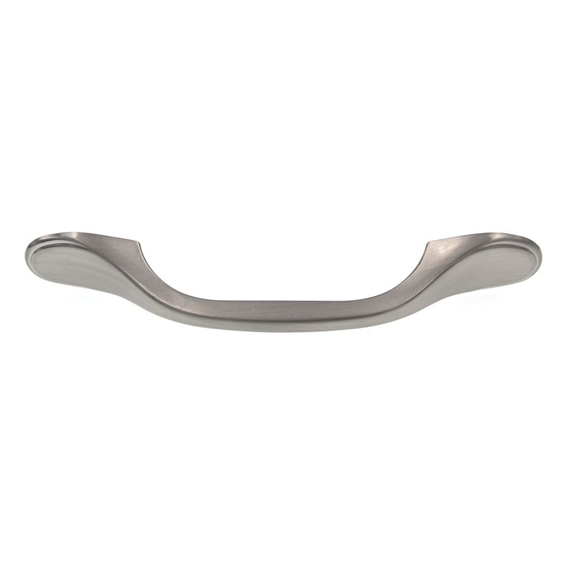 Hickory Hardware Conquest Satin Nickel Cabinet 3cc Handle Pull P14444-SN