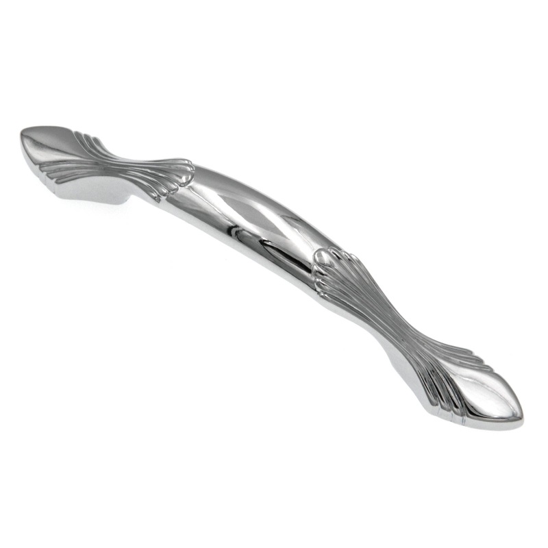 Hickory Hardware Eclipse Polished Chrome Cabinet  3cc Handle Pull P345-26