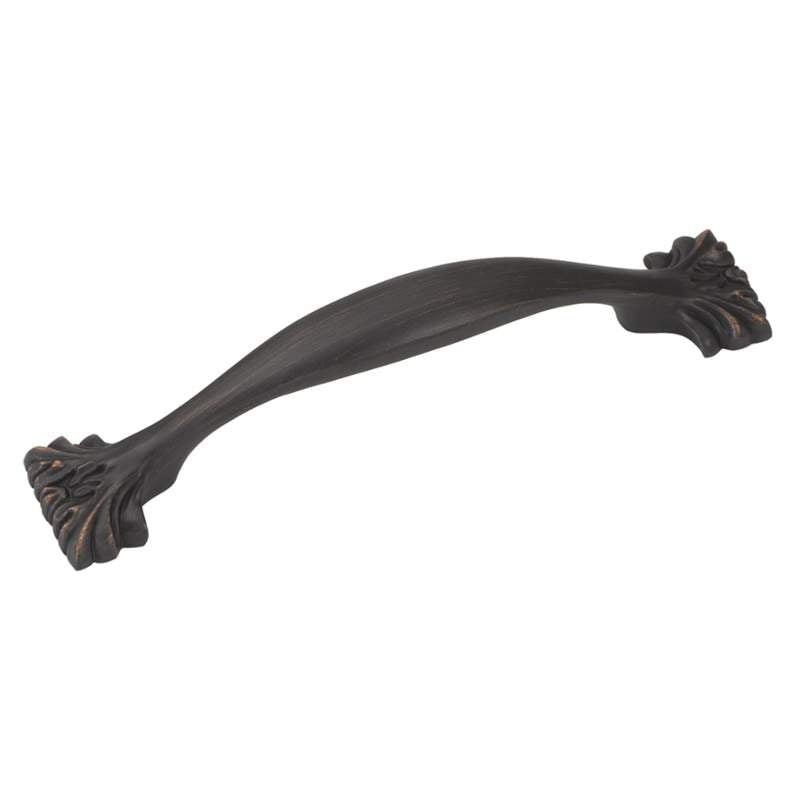 Hickory Hardware Ithica Vintage Bronze Cabinet 3 3/4 (96mm)cc Handle Pull P3432-VB