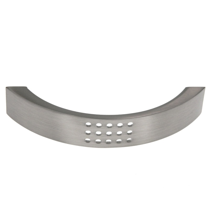 Hickory Hardware Metropolis Satin Nickel Cabinet  3 3/4 (96mm)cc Handle Pull P4296-SN
