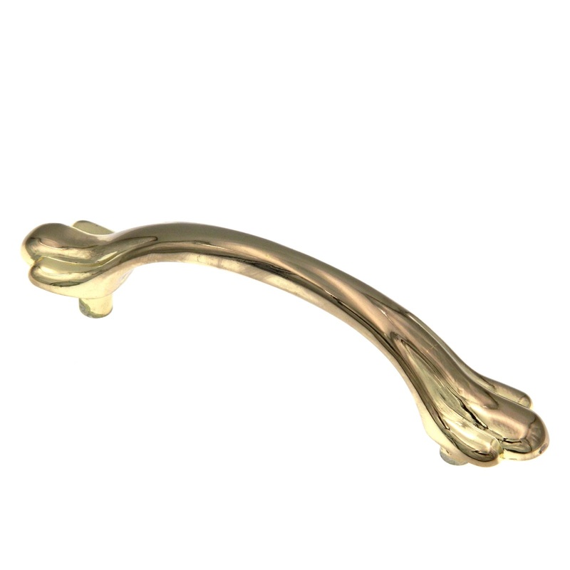 Hickory Hardware Newport Polished Brass 3cc Cabinet Pull P539-PB