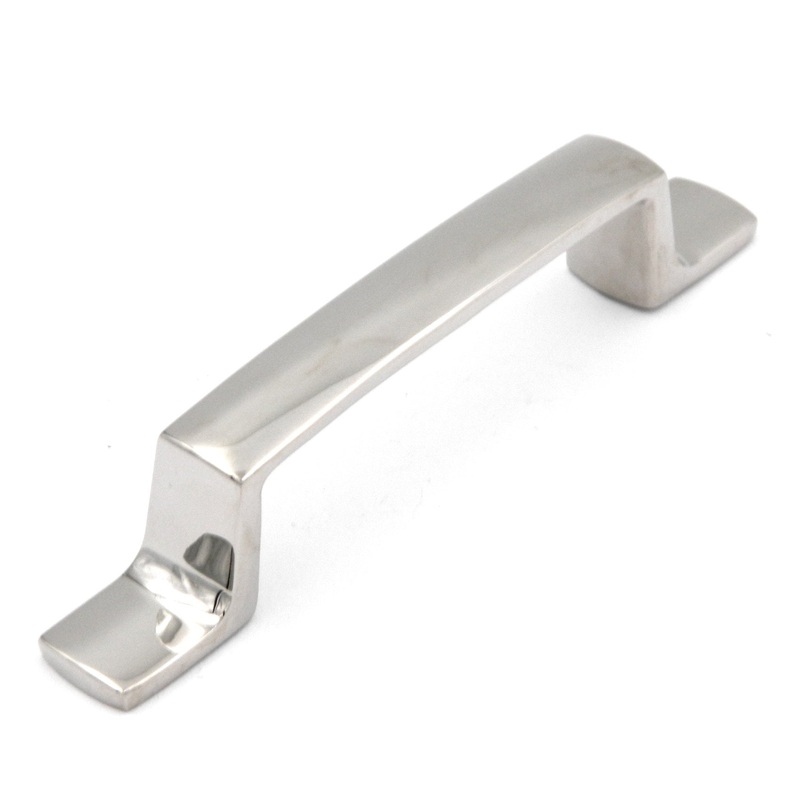 Hickory Hardware Rotterdam Bright Nickel Cabinet  3cc Handle Pull P3113-14
