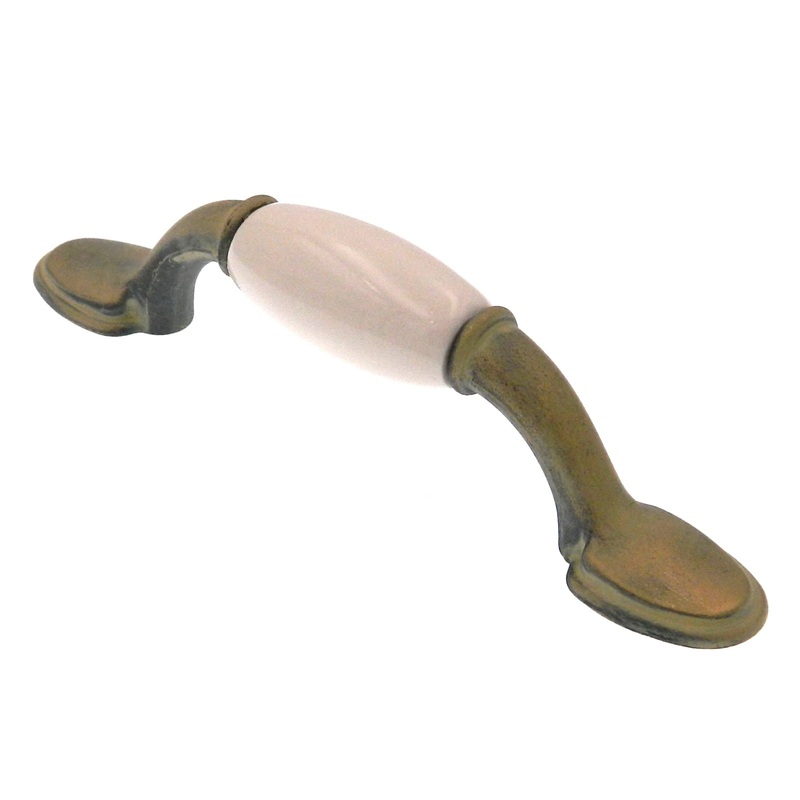Hickory Hardware Tranquility Blonde Antique Cabinet  3cc Handle Pull P731-BOA