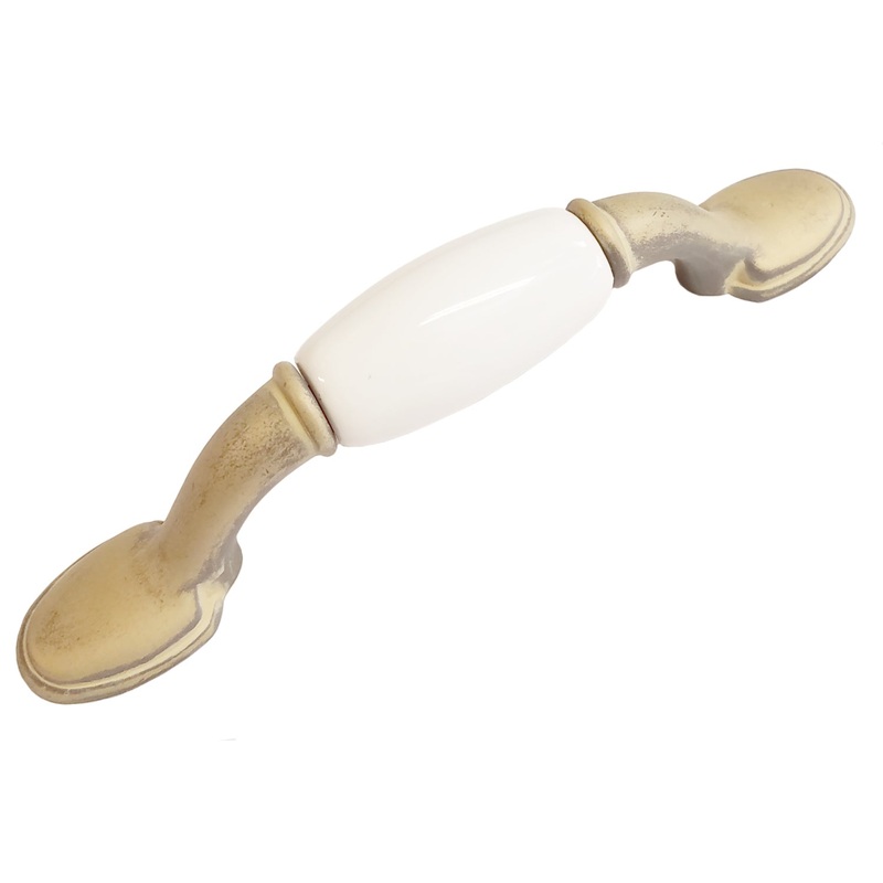 Hickory Hardware Tranquility Blonde Antique Cabinet  3cc Handle Pull P744-BOA