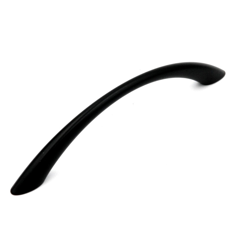 Hickory Hardware UltraMod Matte Black Cabinet  5 (128mm)cc Handle Pull P3221-MB