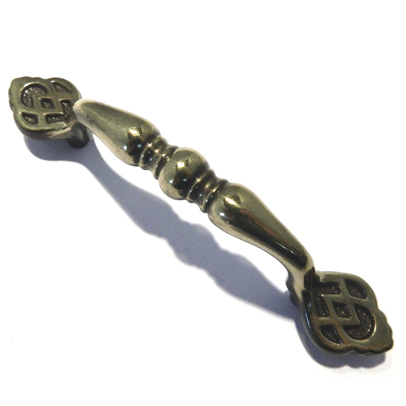 KBC Antique Brass Cabinet 3cc Handle Pull 47417-9069
