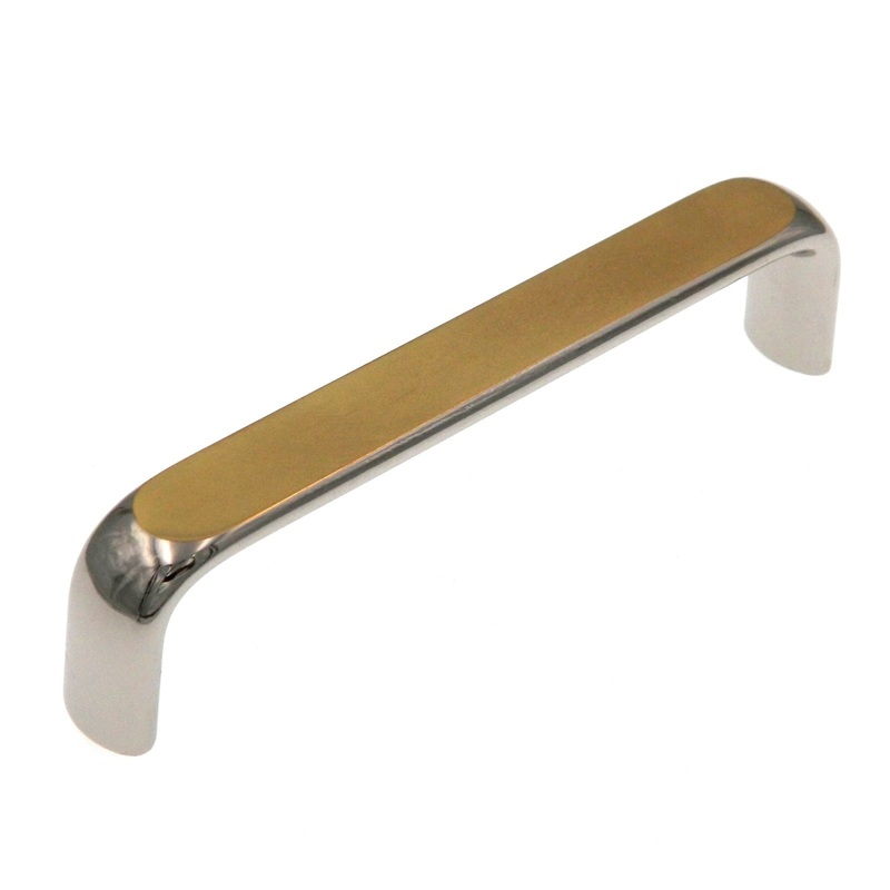 Laurey Wire Pull Polished Chrome Cabinet 3 1/2cc Wire Pull 41101