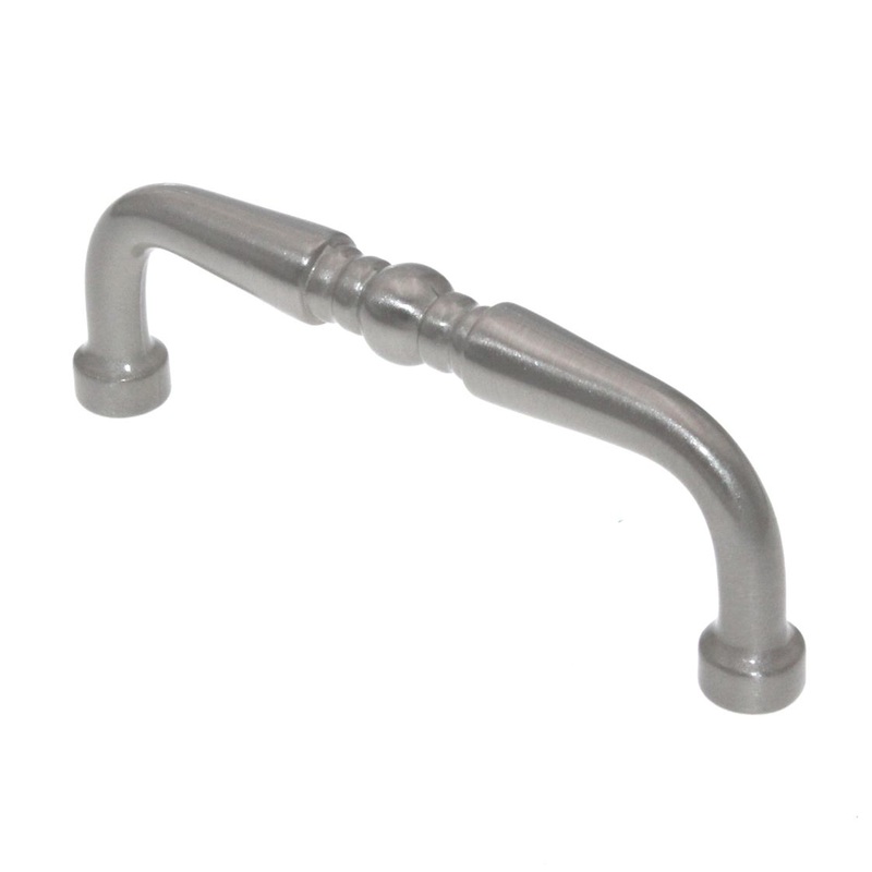 Showcase  Brushed Satin Nickel Cabinet 3cc Wire Pull P2053-DBN-BSN