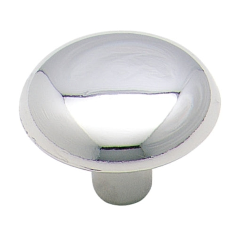 10 Pack Amerock Allison 1 1/4 Polished Chrome Round Smooth Cabinet Knob 831CH