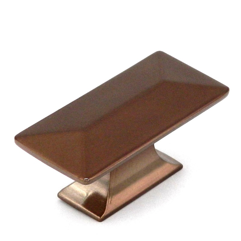 Hickory Hardware Bungalow Venetian Bronze 2 5/16 Prism Cabinet Knob Pull P2152-VBZ