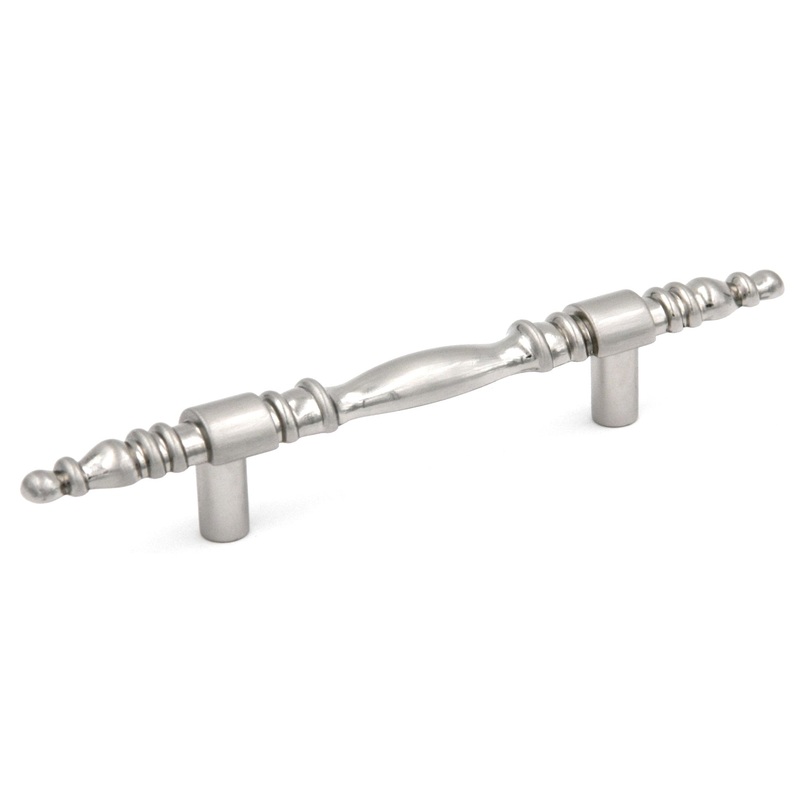 Hickory Hardware Cavalier Satin Nickel 3cc Ball Cabinet Handle Pull P134-SN