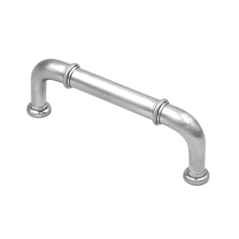 Hickory Hardware Cottage Satin Nickel Cabinet 3cc Handle Pull P3382-SN