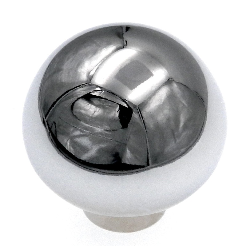 Hickory Hardware Eclectic Chrome Round Smooth Ball 1 1/4 Cabinet Knob P308-26