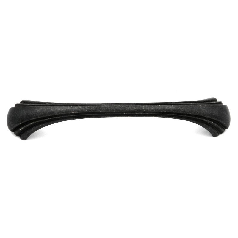 Hickory Hardware Fanfare Windover Antique Drawer 5 (128mm)cc Bail Pull P3251-WOA