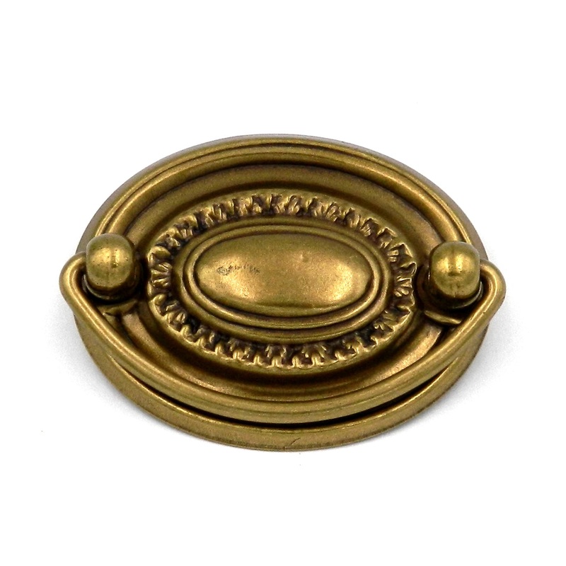Hickory Hardware Manor House Lancaster Hand Polished Brass Drawer2 (51mm)cc Bail Pull P8205-LP