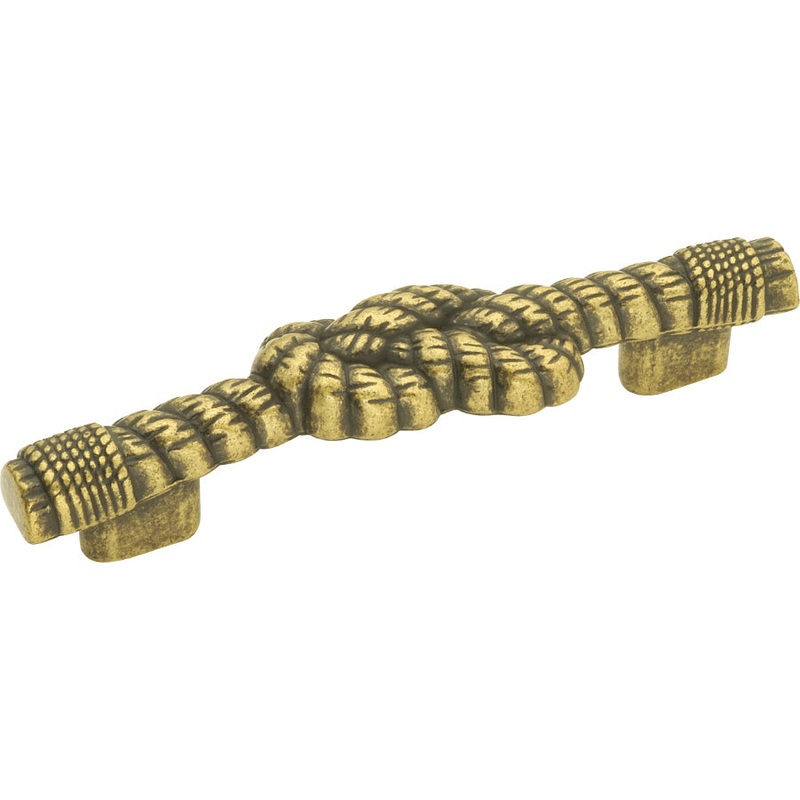 Hickory Hardware South Seas Windsor Antique Sea Cabinet 3, 3 3/4 (96mm)cc Handle Pull PA1822-WA