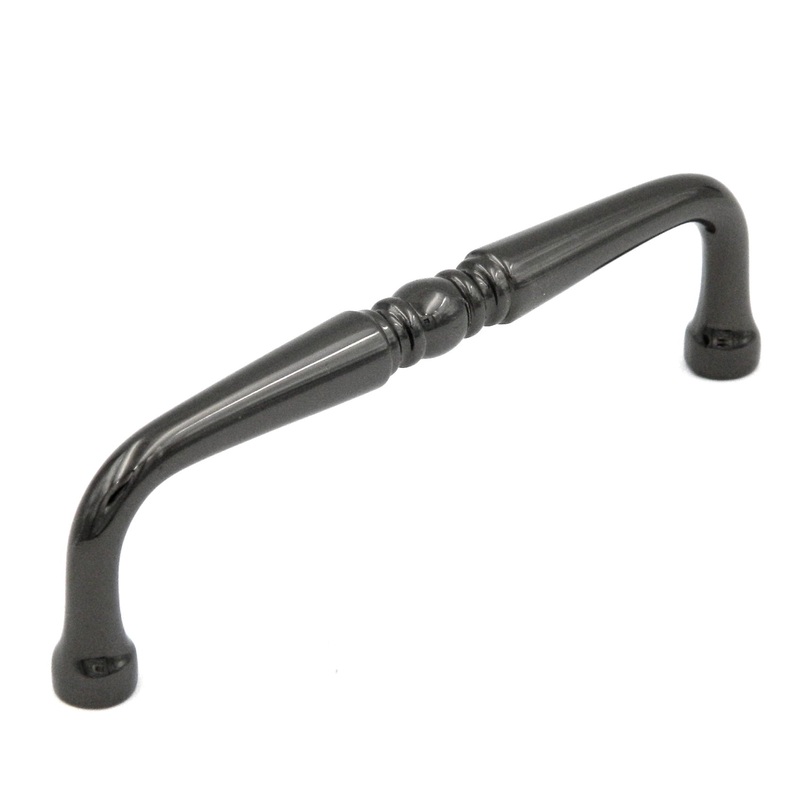 Keeler Power & Beauty Black Nickel Cabinet 4cc Handle Pull P9721-BLN