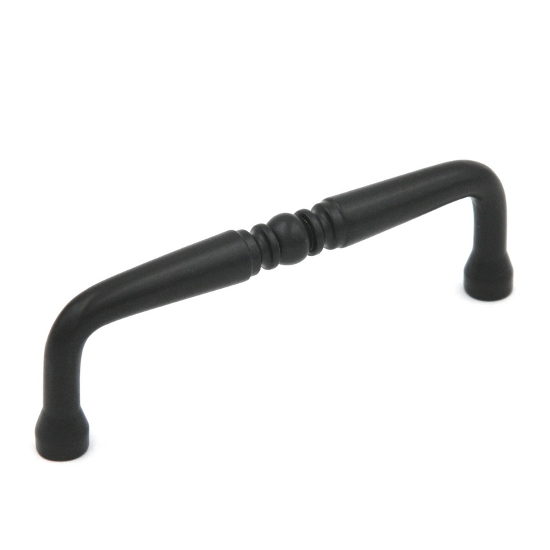 Keeler Power & Beauty Oil Rubbed Bronze Ornate Cabinet 3 1/2cc Handle Pull P9720-10B