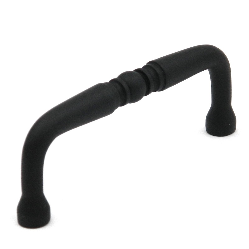 Keeler Power & Beauty Oil Rubbed Bronze Ornate Cabinet 3cc Handle Pull P9719-10B