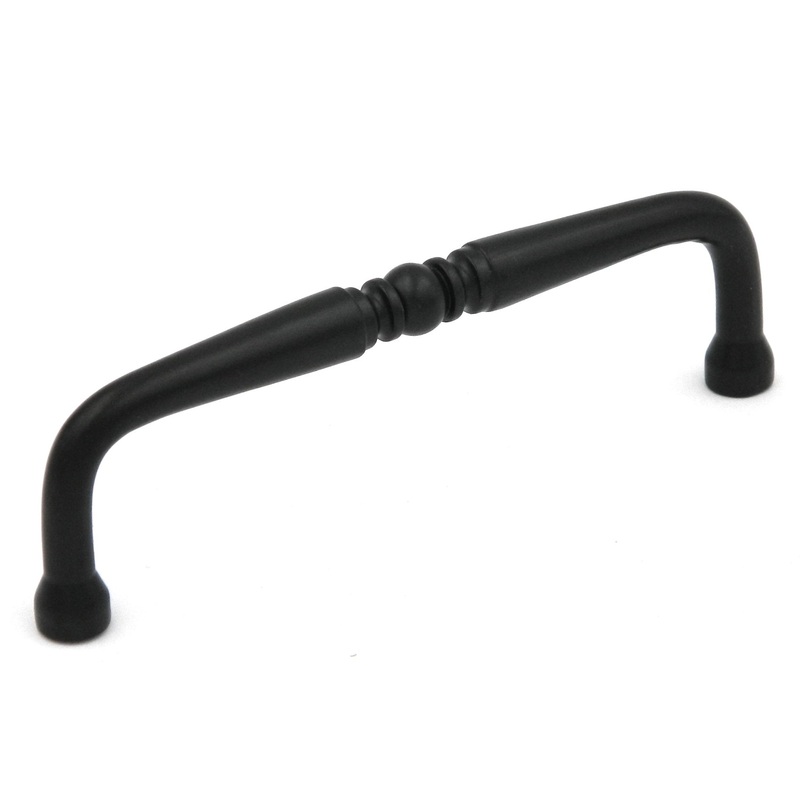 Keeler Power & Beauty Oil Rubbed Bronze Ornate Cabinet 4cc Handle Pull P9721-10B