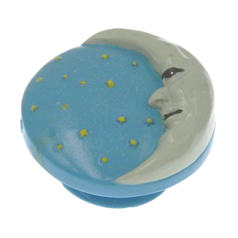 Laurey Whim Z Full Color Details Round 1 1/2 Solid Resin Cabinet Knob 83005