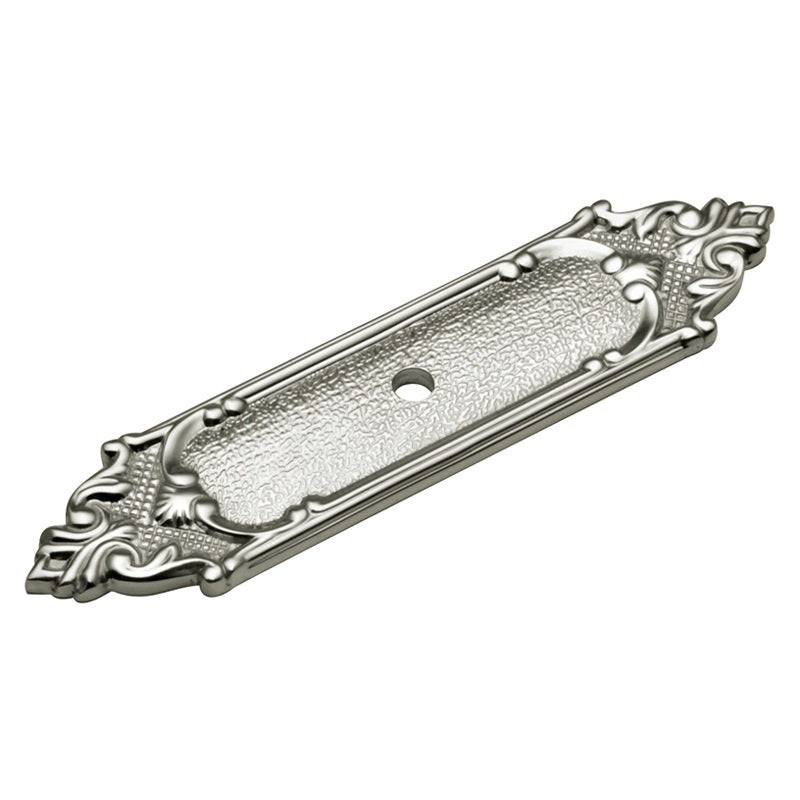 Belwith Keeler Satin Nickel Richelieu 4 1/8 Solid Brass Knob Backplate F405