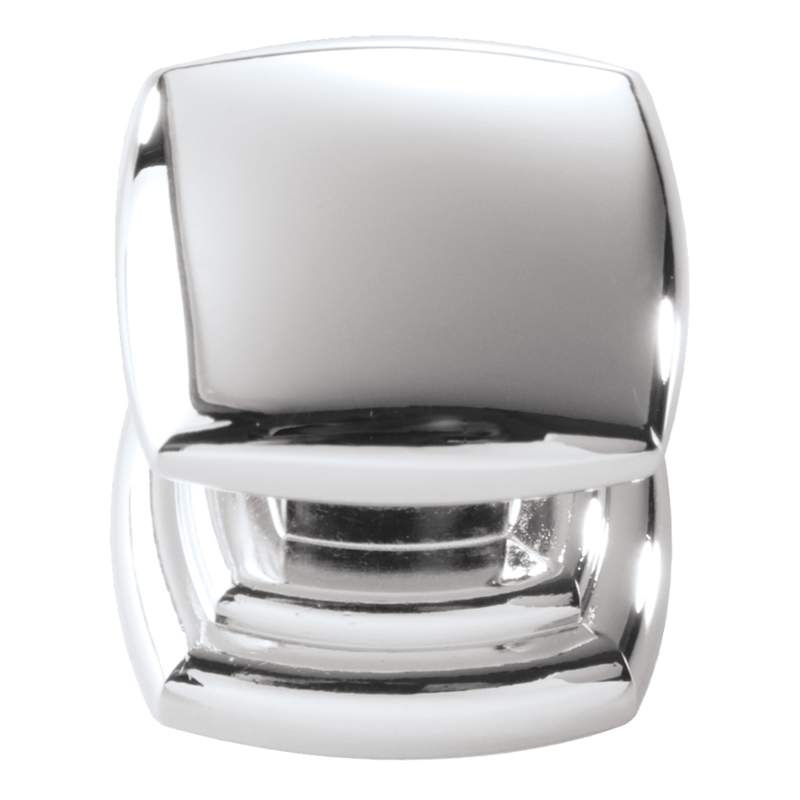 Hickory Hardware Corinth Chrome Square 1 1/4 Cabinet Knob P3181-CH