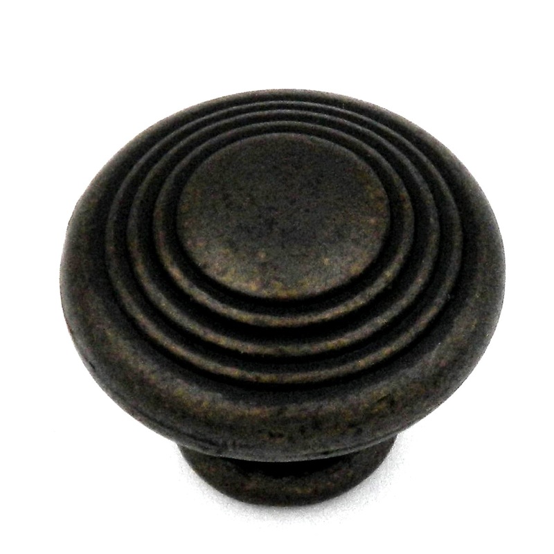 Hickory Hardware Deco Windover Antique Round 1 1/4 Cabinet Knob P3103-WOA